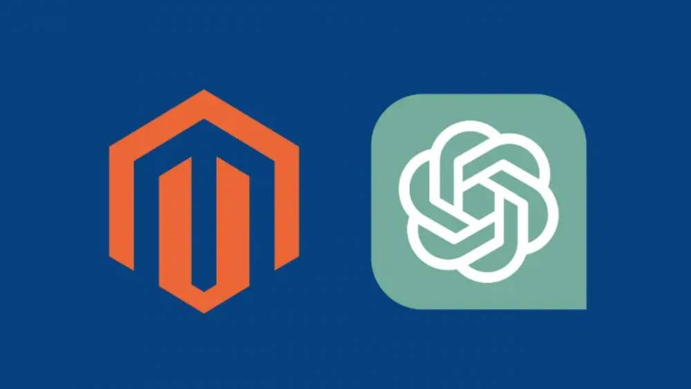 Header image - Magento and Chatgpt