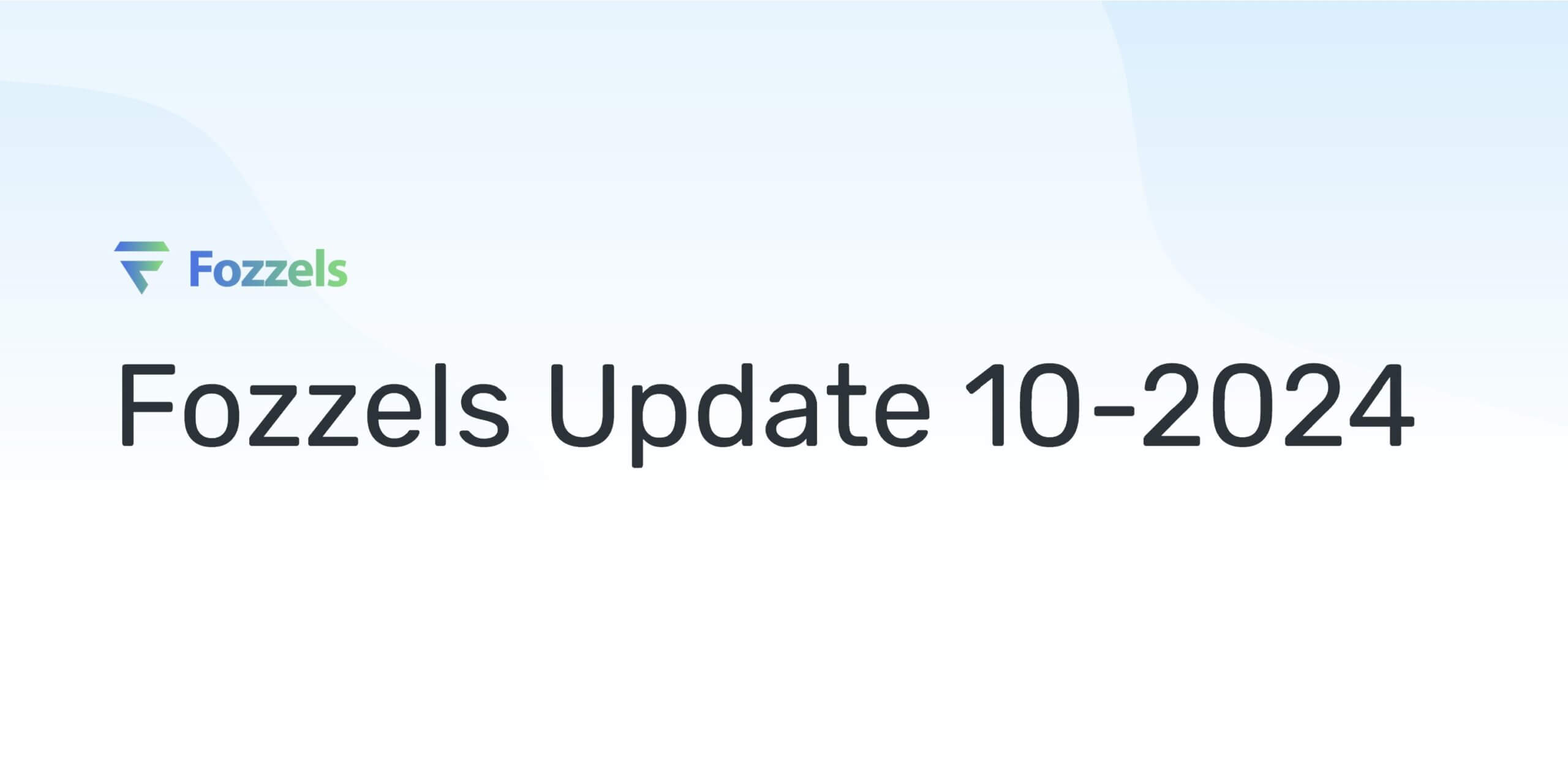 Actualización de Fozzels 10-2024